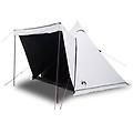 - tenda familiare tipi 6 persone bianca tessuto impermeabile