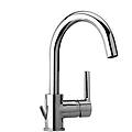 miscelatore monocomando monoforo le mans lavabo con bocca tubo orientabile e scarico automatico 1