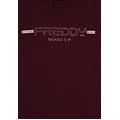 t-shirt da donna a manica lunga con fondo stondato fig donna large
