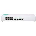 qsw-308-1c switch di rete non gestito gigabit ethernet (10/100/1000) bianco (qsw-308-1c)