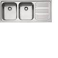 lavello lineare radar rrx621 2 vasche-inox