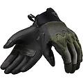 kinetic guanti da moto nero marrone l
