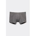 boxer in cotone superior uomo grigio scuro taglia 7
