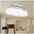- lampade da soffitto ellissoidali 2 pz paralume in vetro e14