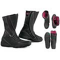 a-pro stivale moto impermeabile gran turismo sportivo pelle nero 42