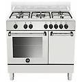 cucina a gas 5 fuochi con forno elettrico 90 cm