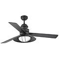 barcelona winch fan ventilatore da soffitto marrone con luce