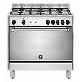 Lagermania Amn965gxv24 Cucina Con Piano A Gas 5 Fuochi Forno A Gas Acciao Inox
