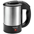 clatronic wkr 1162 cb 0. 5l 1000w nero acciaio inossidabile bollitore elettrico