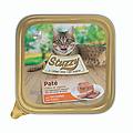 cat pat&egrave; cotto al vapore per gatti 100 gr tacchino confezione da 32 pezzi cibo umido per