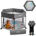 roel box bambini da 6 mesi fino a 15kg forma esagonale grandi dimensioni 135 x 118 x 83 cm blocco di