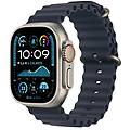 watch ultra 2 gps + cellular 49mm cassa in titanio con navy ocean band
