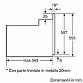 forno 3 manpole a 66l nero