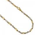 collana uomo in oro giallo e bianco 803321717860