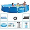 - piscina fuori terra in giro 366x76 cm blu include accessori coordinati a1609