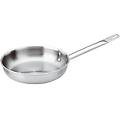 padella serie 2500 3-ply in trimetallo inox-alluminio-inox per induzione diam. 24cm