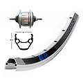 ruota posteriore retropedalata winora zx19 sg-8r31 135 v-brak.