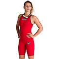 costume da gara donna powerskin carbon air² chiuso dietro