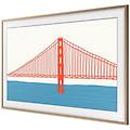- cornice per tv the frame 2021 (ls03a) 50' teak modern