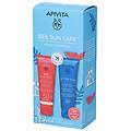 bee sun safe beach essential kit hydra fresh latte viso e corpo spf50 100ml + crema gel viso e corpo