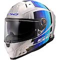 casco ff811 vector ii freedom bianco / silver grigio bianco 3xl