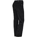 jeans vita regular e gamba ampia con cuciture centro gamba jeans nero-cuciture in tono donna small