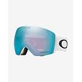 maschera flight deck l bianco nero con lente prizm snow sapphire iridium