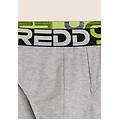 slip uomo con elastico jacquard e maxi logo melange gray uomo xx large