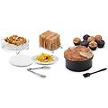 pack 7 accessori contenitori per friggitrice ad aria da 3 5 l o superiore stampo per torte grill