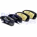 delphi set di pastiglie freno lp2167 posteriore