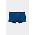 boxer in microfibra con logo uomo blu taglia 5