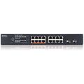 switch 2. 5g a 16 porte 2 sfp+ l2 gestito poe da 180 w montaggio su rack