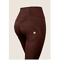 pantaloni push up wr. up traspiranti vita alta superskinny french roast donna xxs