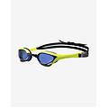 occhialini cobra ultra swipe giallo con lenti scure blu