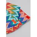 telo mare con pochette donna multicolore tu