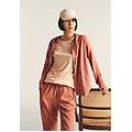 t-shirt in jersey modal con logo strass cameo rose donna extra small