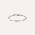 bracciale tennis silver elegance argento rodiato cubic zirconia collezione silver elegance bianco
