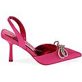 décolleté slingback gioiello fucsia tacco 8 5 cm