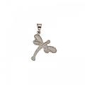 ciondolo libellula oro bianco 803321728543