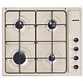 Smeg Piano Cottura S64sav2 A Gas 4 Fuochi Gas Colore Avena