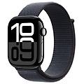 watch series 10 serie 10 gps + cellular 46mm cassa in alluminio color jet black con sport loop