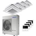 condizionatore cassetta windfree 4 vie quadri split 12000+12000+12000+12000 btu inverter a++