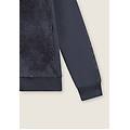 felpa con zip collo e fronte in sherpa logo borchie turbulence donna extra small