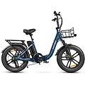 bicicletta elettrica pieghevole fatbike c05pro 470wh-36v-13ah ruote 20x4