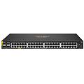 switch hpe aruba networking 6100 48 porte poe classe 4 4sfp+ 370w gestito l3 1u