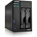 lockerstor 2 gen2+ as6702t v2 nas senza storage 2 bay 4gb ram