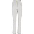 pantaloni push up wr. up in cotone vita media fondo cropped moonbeam donna small