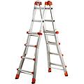 scala telescopica in alluminio multif peppina alu en131 4+4 gradini p max 150 kg