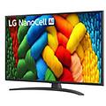 tv 43 ( led ) webos serie nano81 ai charcoal black 43nano81a6a api