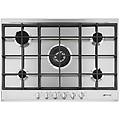 p272xgh piano cottura acciaio inox da incasso 75 cm gas 5 fornello(i)